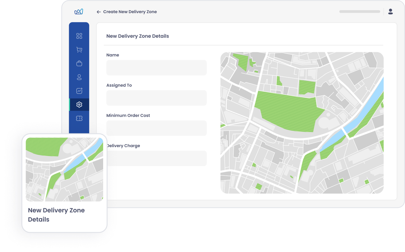 cannabis delivery software illustration